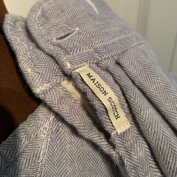 Maison scotch light blue top - Picture 4 of 6